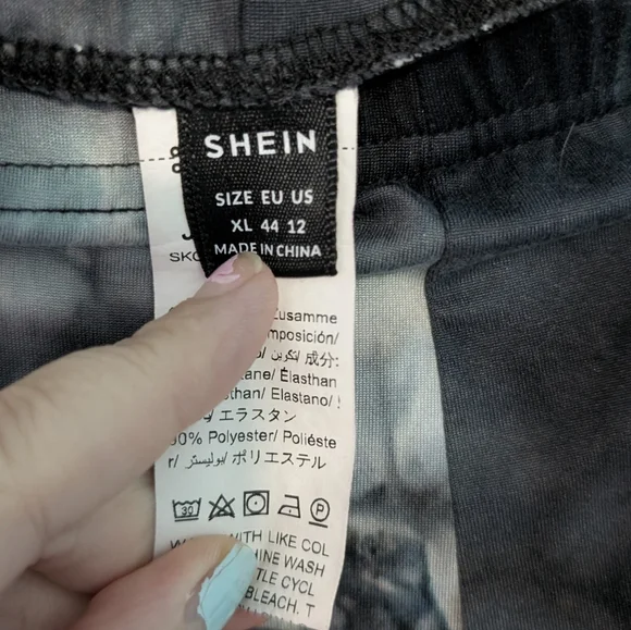 Shein Tie-Dye Leggings Size XL - Picture 5 of 6